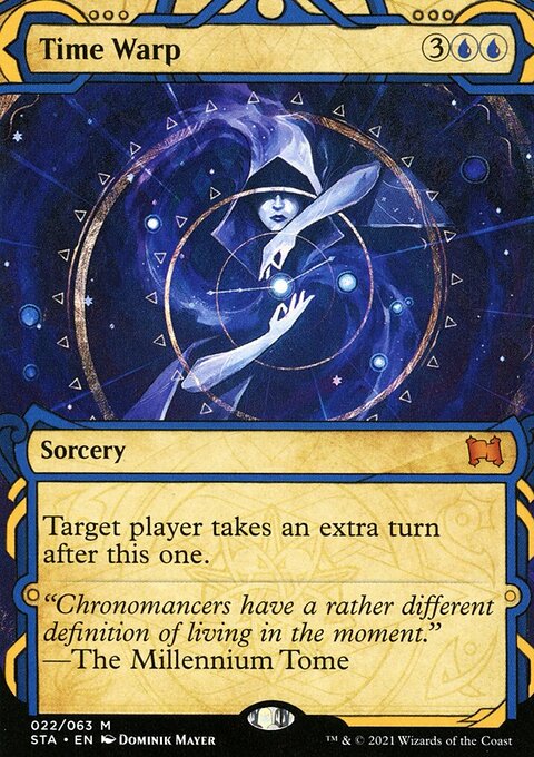 Time Warp, Strixhaven Mystical Archive #22, Magic: The Gathering card