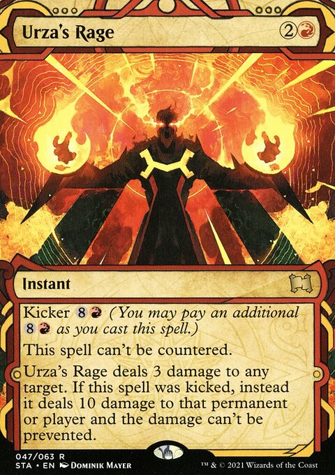 Urza's Rage, Strixhaven Mystical Archive #47, Magic: The Gathering card