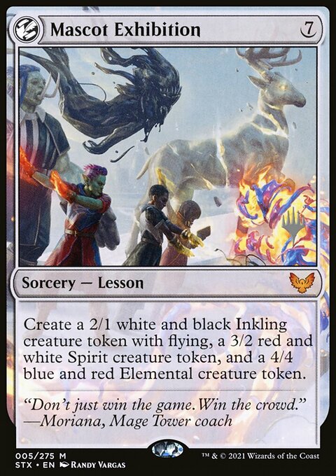 Mascot Exhibition, Strixhaven: School of Mages Promos #5p, Magic: The Gathering card