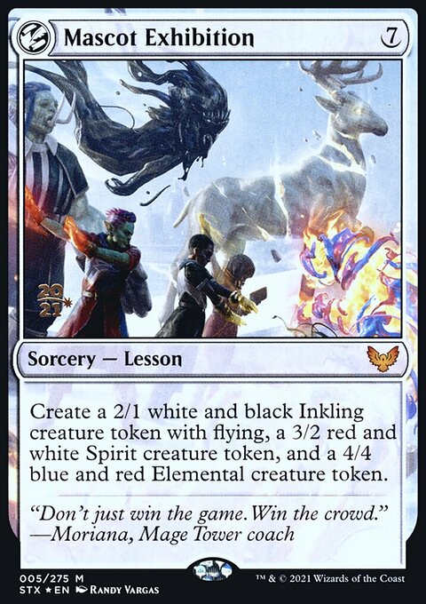 Mascot Exhibition, Strixhaven: School of Mages Promos #5s, Magic: The Gathering card