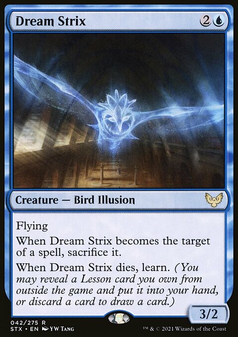 Dream Strix, Strixhaven: School of Mages #42, Magic: The Gathering card