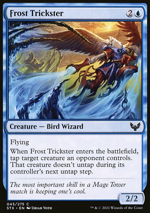 Frost Trickster, Strixhaven: School of Mages #43, Magic: The Gathering card