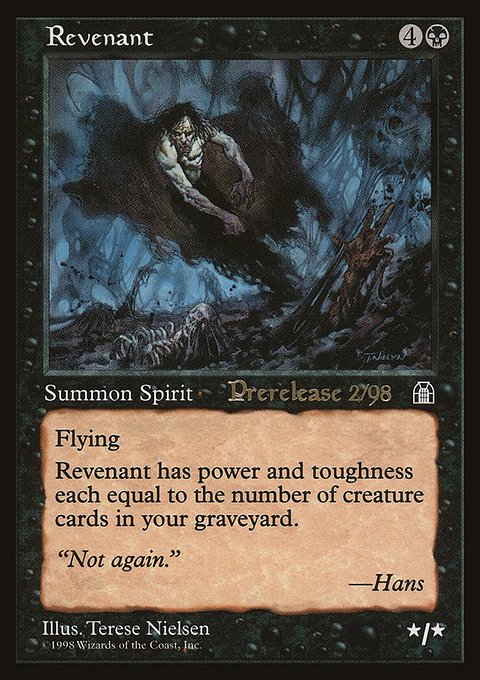 Revenant, Stronghold Promos #68, Magic: The Gathering card