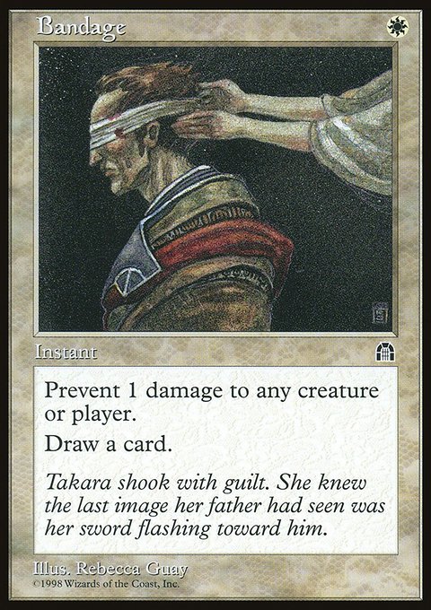 Bandage, Stronghold #1, Magic: The Gathering card