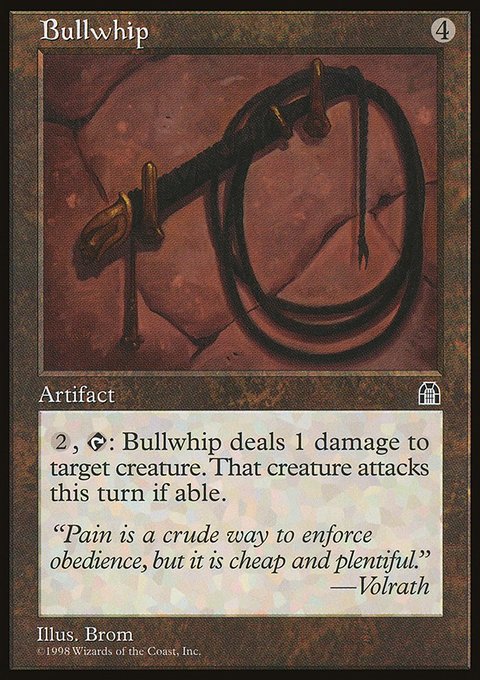 Bullwhip, Stronghold #132, Magic: The Gathering card