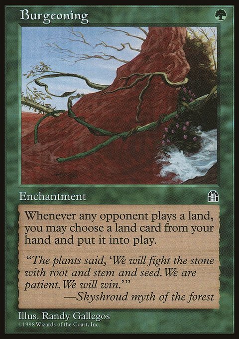 Burgeoning, Stronghold #102, Magic: The Gathering card