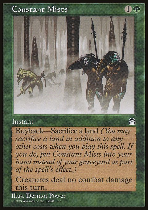 Constant Mists, Stronghold #104, Magic: The Gathering card