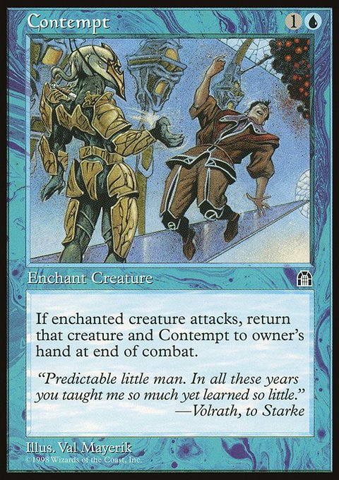 Contempt, Stronghold #27, Magic: The Gathering card