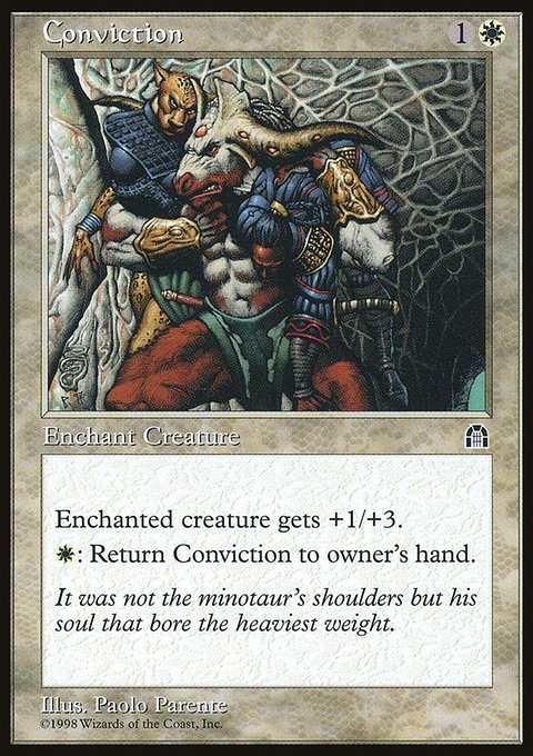 Conviction, Stronghold #5, Magic: The Gathering card