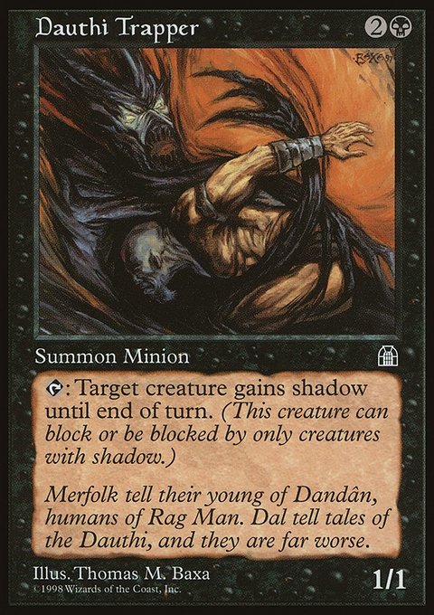 Dauthi Trapper, Stronghold #56, Magic: The Gathering card