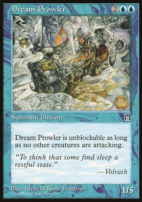 Dream Prowler, Stronghold #29, Magic: The Gathering card