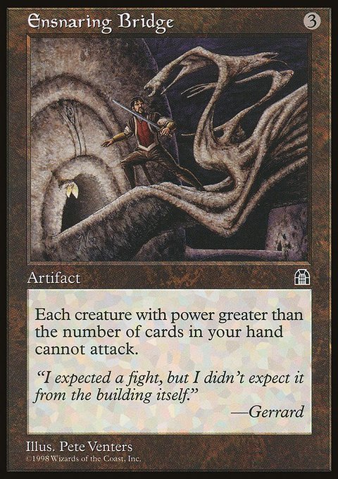 Ensnaring Bridge, Stronghold #133, Magic: The Gathering card