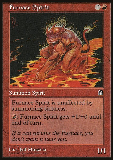 Furnace Spirit, Stronghold #87, Magic: The Gathering card