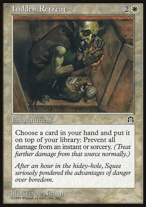 Hidden Retreat, Stronghold #6, Magic: The Gathering card