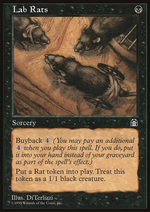 Lab Rats, Stronghold #61, Magic: The Gathering card