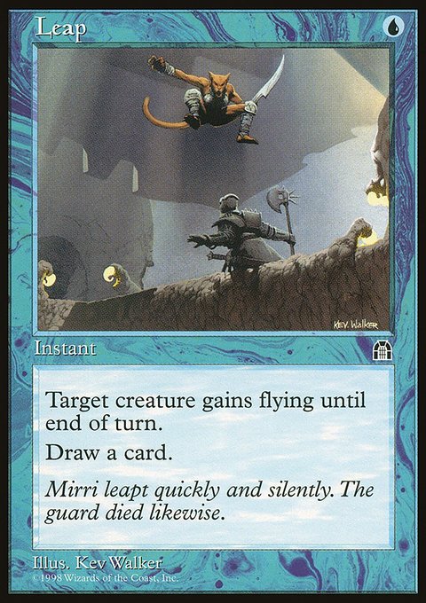 Leap, Stronghold #35, Magic: The Gathering card