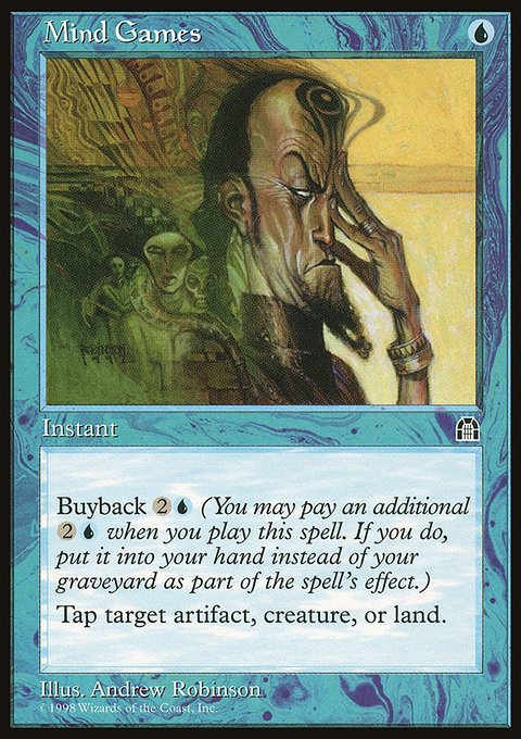 Mind Games, Stronghold #38, Magic: The Gathering card