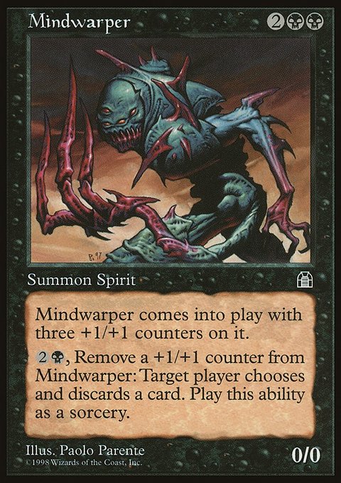 Mindwarper, Stronghold #64, Magic: The Gathering card