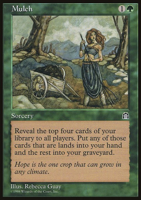 Mulch, Stronghold #110, Magic: The Gathering card