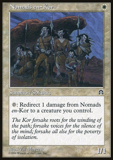 Nomads en-Kor, Stronghold #9, Magic: The Gathering card