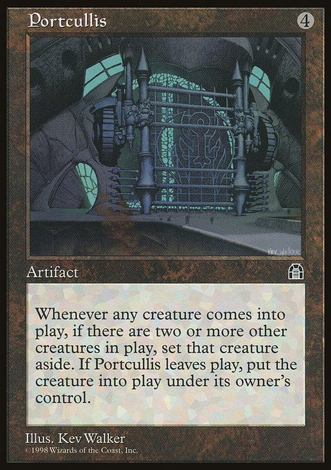 Portcullis, Stronghold #139, Magic: The Gathering card