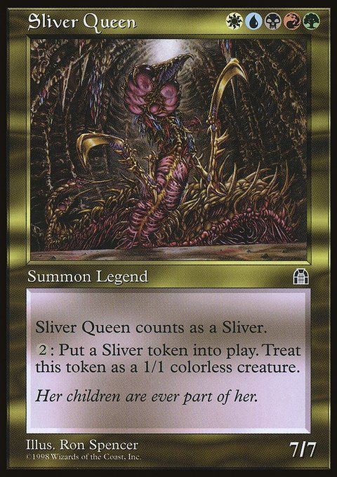Sliver Queen, Stronghold #129, Magic: The Gathering card