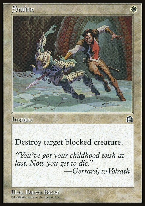 Smite, Stronghold #17, Magic: The Gathering card