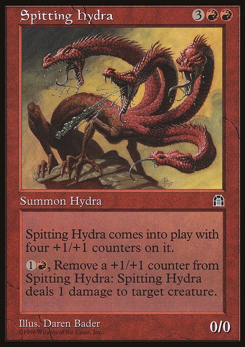 Spitting Hydra, Stronghold #99, Magic: The Gathering card