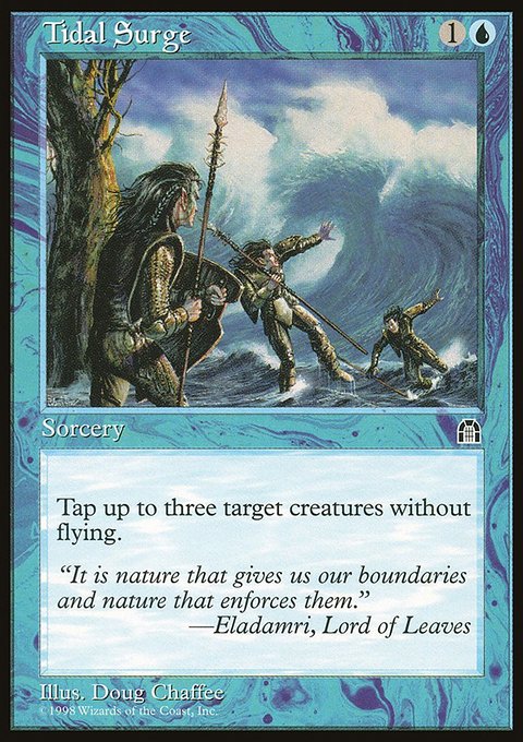 Tidal Surge, Stronghold #46, Magic: The Gathering card