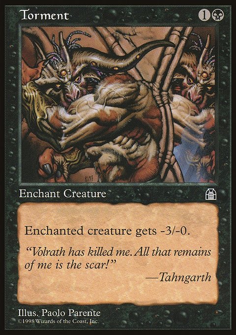 Torment, Stronghold #73, Magic: The Gathering card