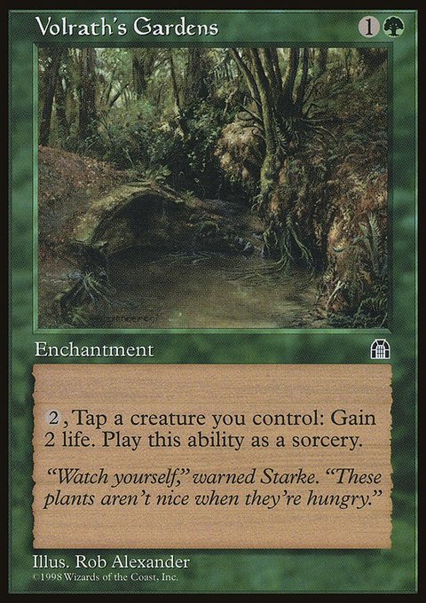 Volrath's Gardens, Stronghold #124, Magic: The Gathering card