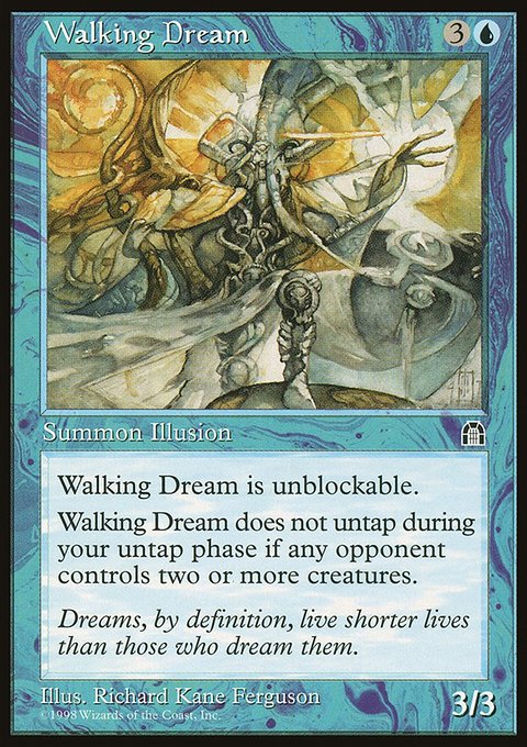 Walking Dream, Stronghold #49, Magic: The Gathering card