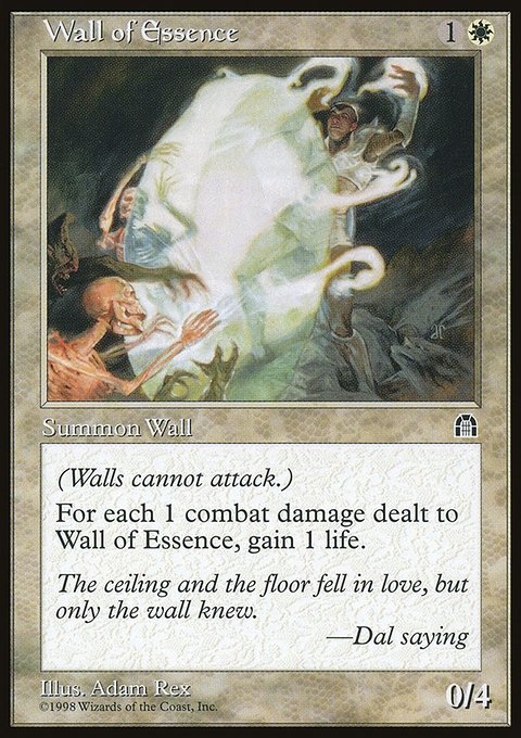 Wall of Essence, Stronghold #22, Magic: The Gathering card