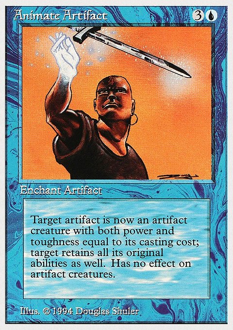 Animate Artifact, Summer Magic / Edgar #48, Magic: The Gathering card