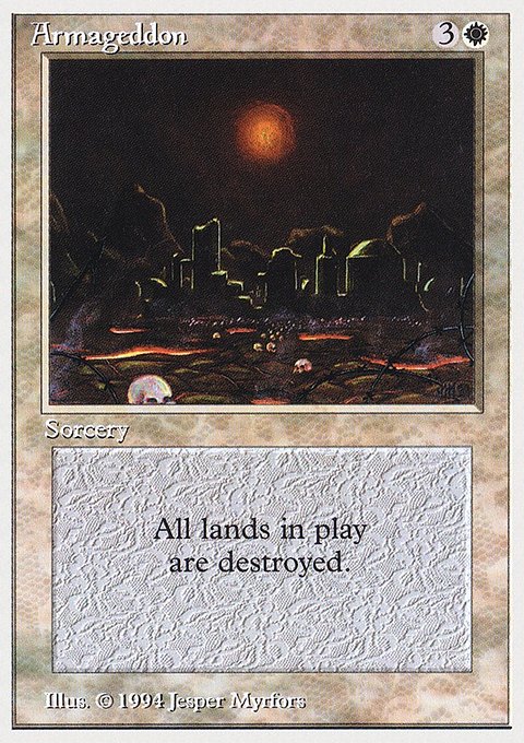 Armageddon, Summer Magic / Edgar #2, Magic: The Gathering card