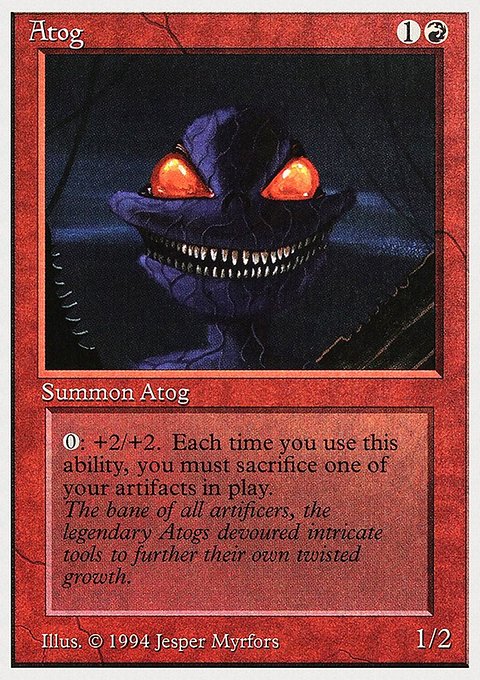Atog, Summer Magic / Edgar #139, Magic: The Gathering card