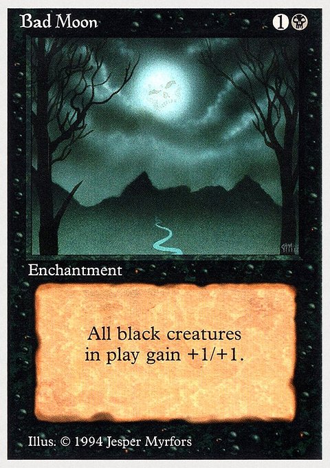 Bad Moon, Summer Magic / Edgar #94, Magic: The Gathering card