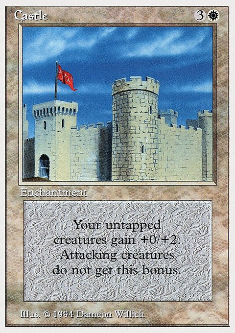 Castle, Summer Magic / Edgar #8, Magic: The Gathering card