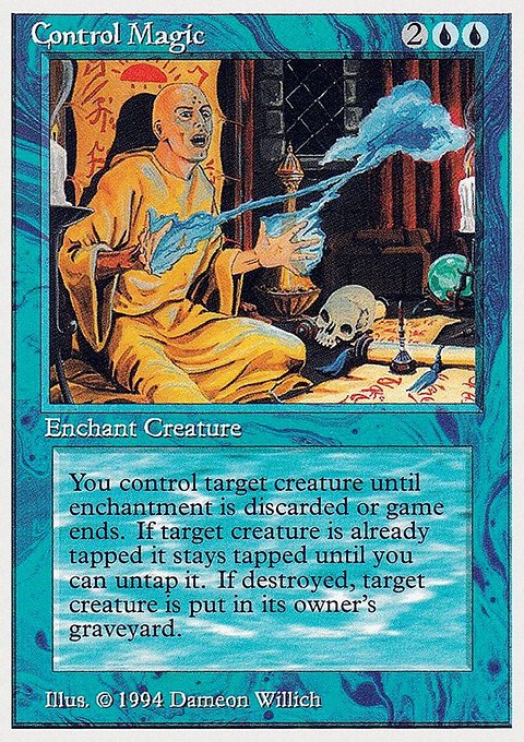 Control Magic, Summer Magic / Edgar #52, Magic: The Gathering card