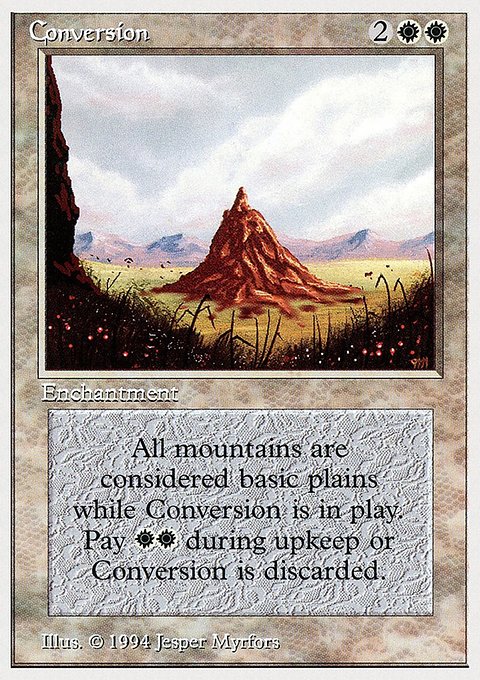 Conversion, Summer Magic / Edgar #14, Magic: The Gathering card