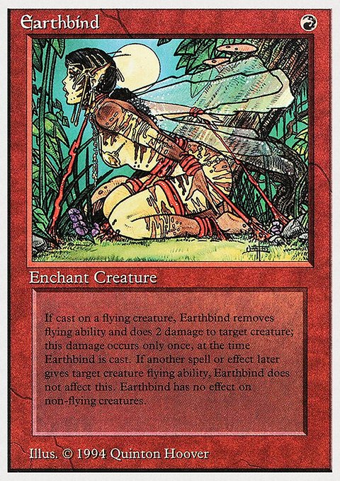 Earthbind, Summer Magic / Edgar #147, Magic: The Gathering card