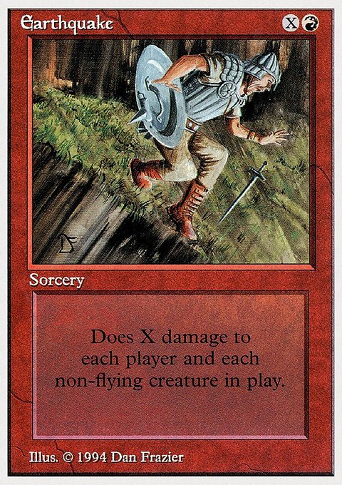Earthquake, Summer Magic / Edgar #148, Magic: The Gathering card