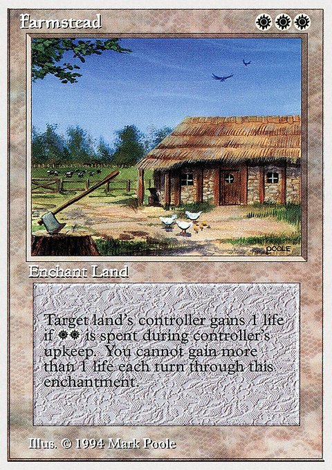 Farmstead, Summer Magic / Edgar #19, Magic: The Gathering card