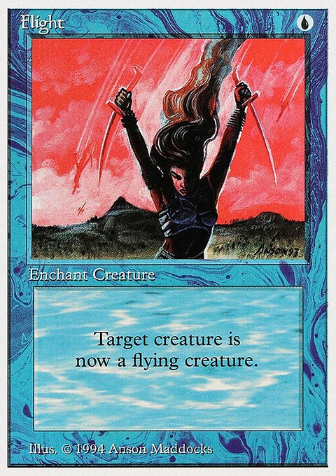 Flight, Summer Magic / Edgar #59, Magic: The Gathering card