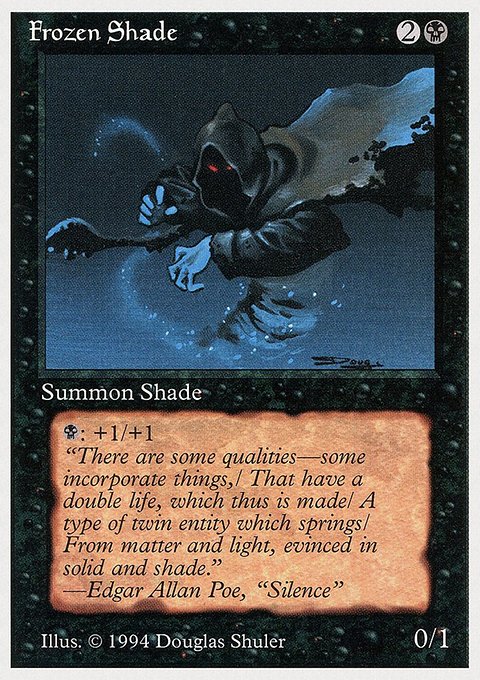 Frozen Shade, Summer Magic / Edgar #112, Magic: The Gathering card