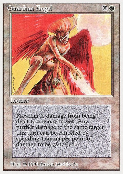 Guardian Angel, Summer Magic / Edgar #21, Magic: The Gathering card