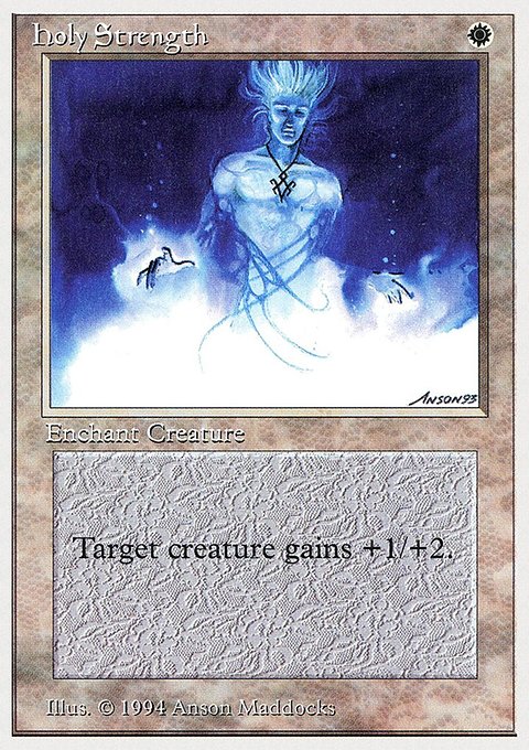 Holy Strength, Summer Magic / Edgar #24, Magic: The Gathering card