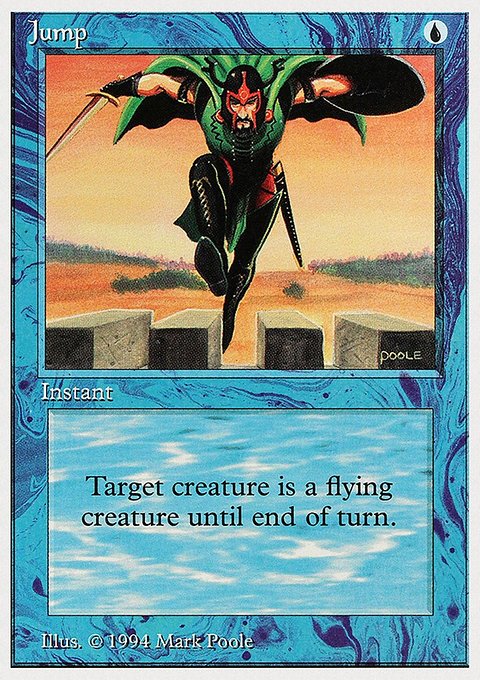 Jump, Summer Magic / Edgar #62, Magic: The Gathering card