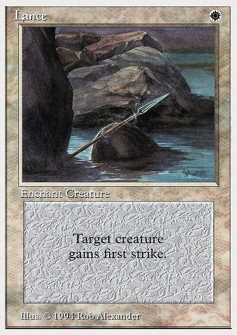 Lance, Summer Magic / Edgar #27, Magic: The Gathering card