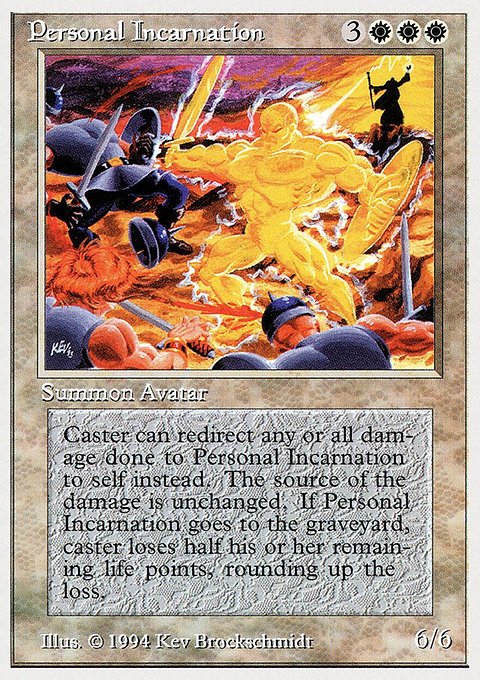 Personal Incarnation, Summer Magic / Edgar #31, Magic: The Gathering card